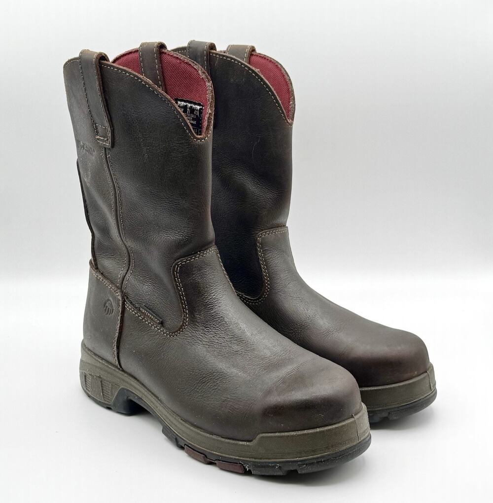 Wolverine Men Size 8.5 EW Cabor EPX® Waterproof Wellington Leather Boots - VGC